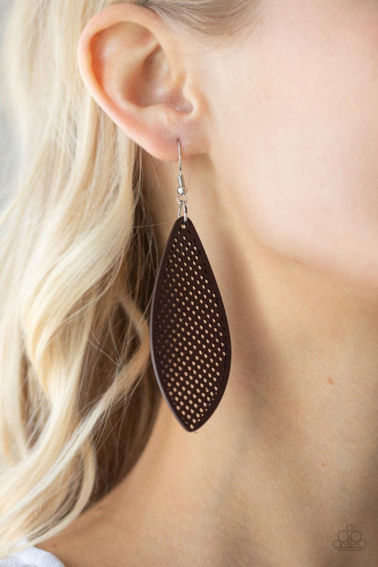 Paparazzi - Surf Scene Brown Necklaces #1787