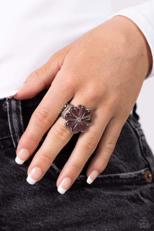 Paparazzi - Gemstone Garden - Purple Ring #R129