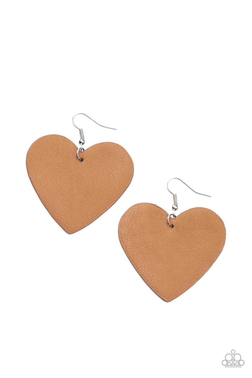 Paparazzi - Country Crush - Brown Earrings #E58