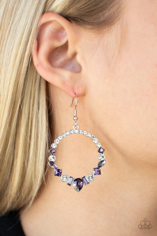 Paparazzi - Revolutionary Refinement - Purple Earrings #2024