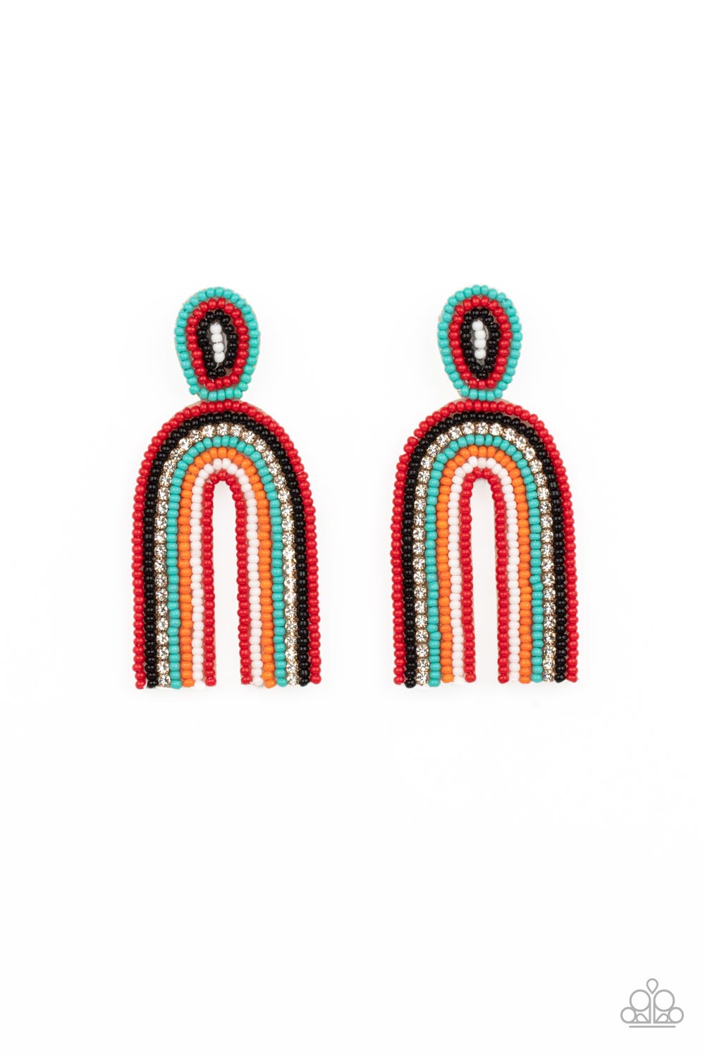 Paparazzi - Rainbow Remedy - Multi Earrings #0794