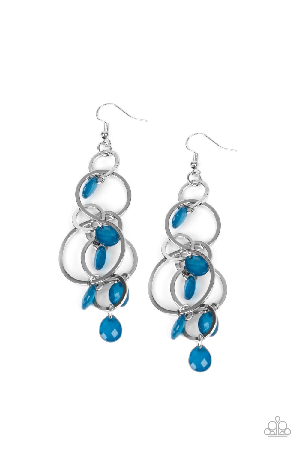 Paparazzi - Dizzyingly Dreamy - Blue Earring O/D #0118
