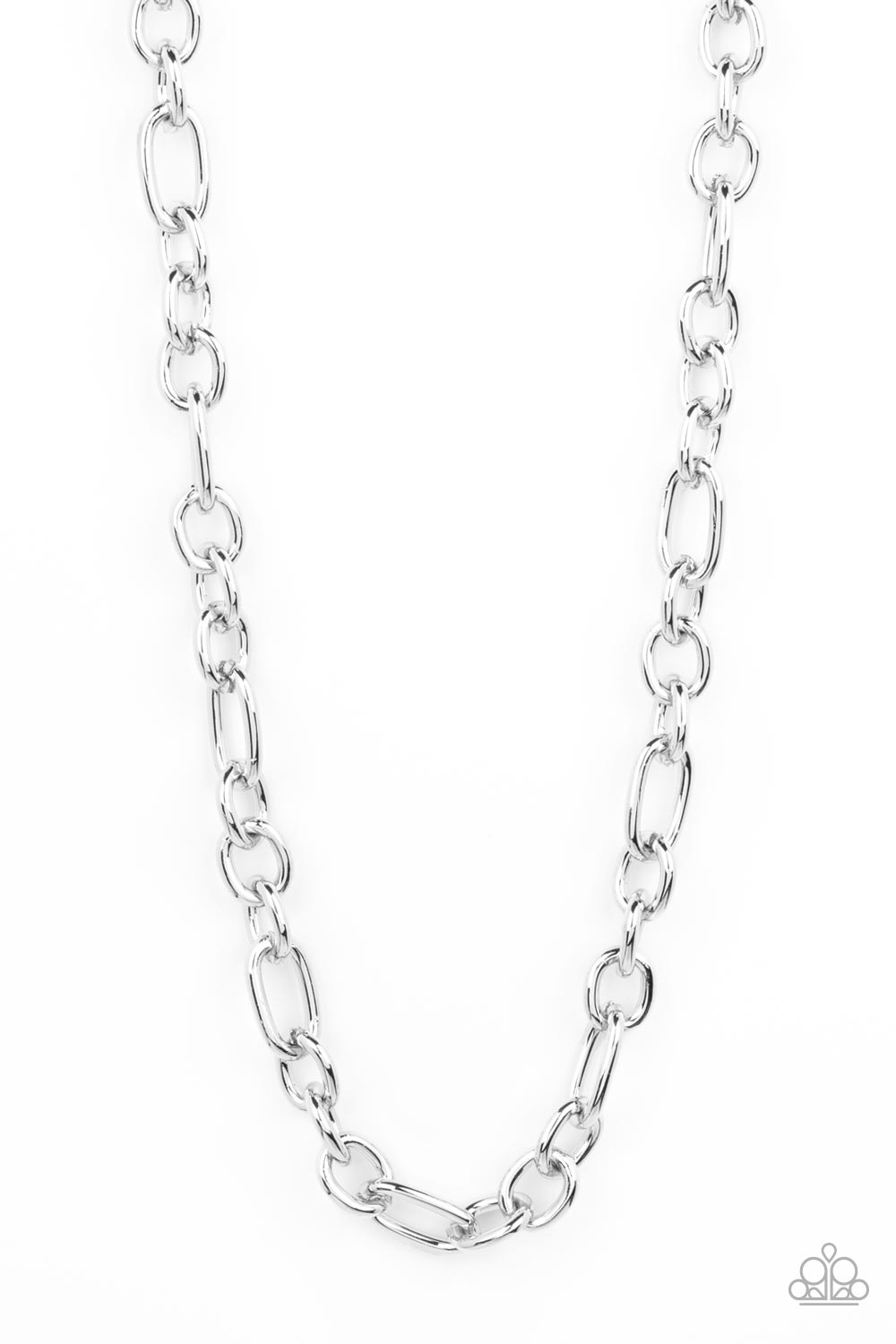 Paparazzi - Ringside Throne - Silver Necklace #1408