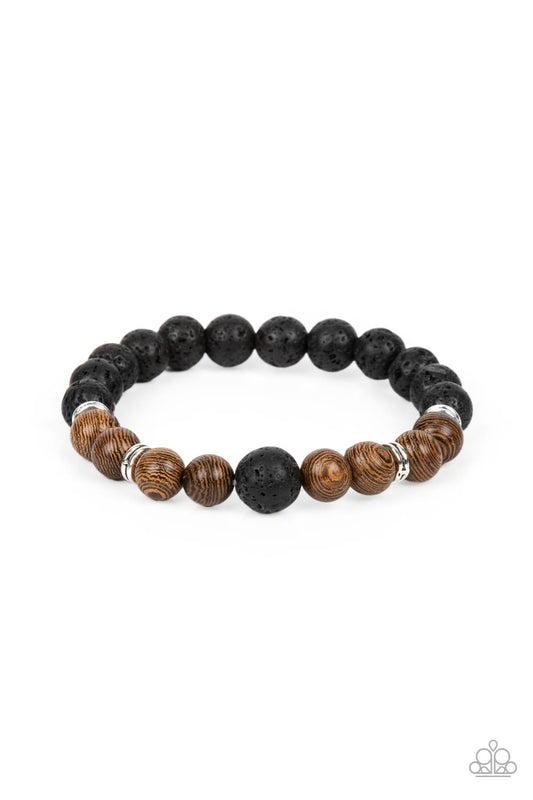 Paparazzi - Neutral Zone - Brown Bracelets #1017