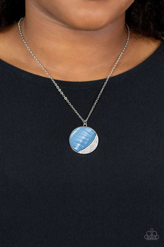 Paparazzi - Oceanic Eclipse - Blue Necklaces #1492
