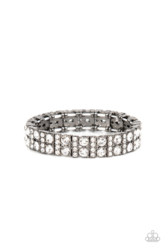 Paparazzi - Mic Dropping Drama - Black Bracelets #1210