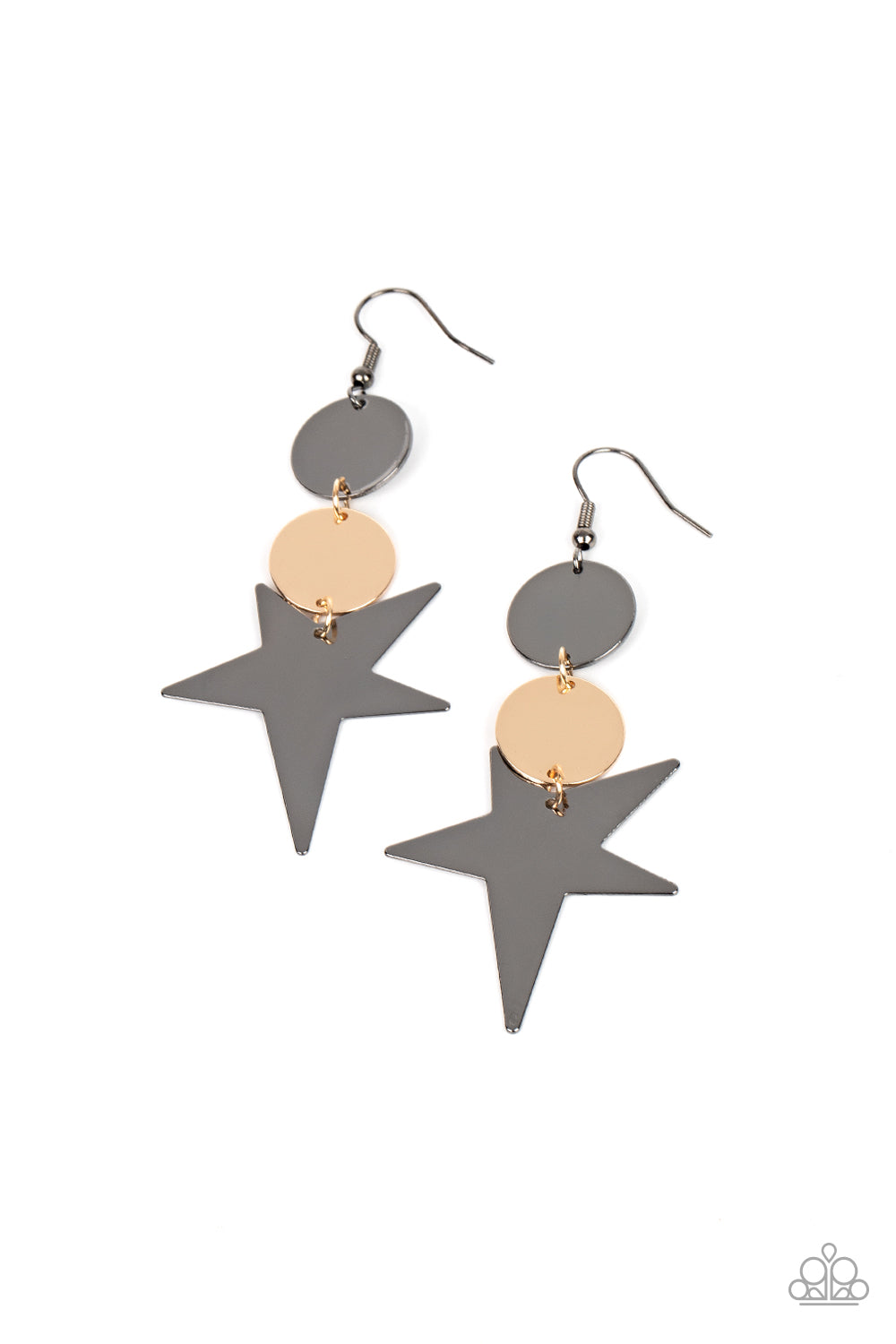 Paparazzi - Star Bizarre - Multi Earrings #1803