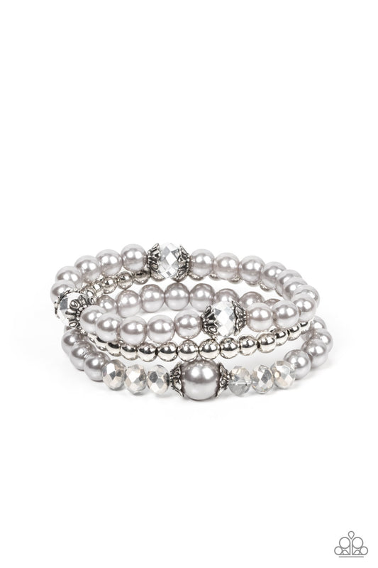 Paparazzi - Positively Polished - Silver Bracelets #1078