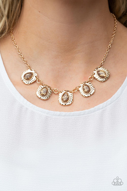 Paparazzi - Mayan Masterpiece - Brown Necklaces #1581