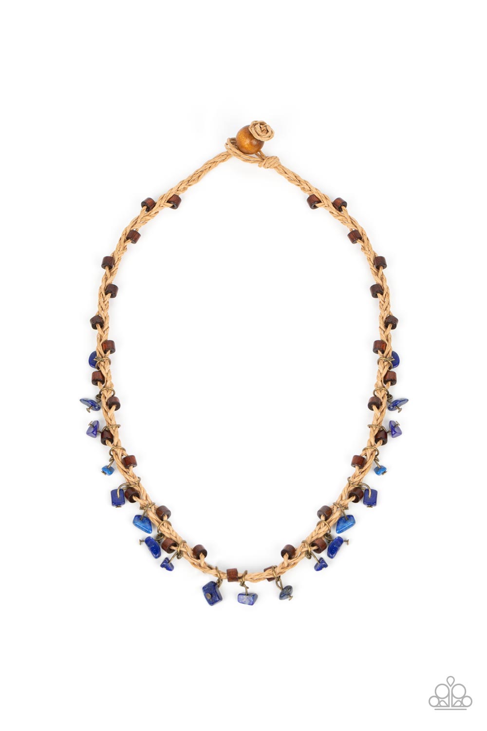 Paparazzi - Canyon Voyage - Blue Necklace #1443