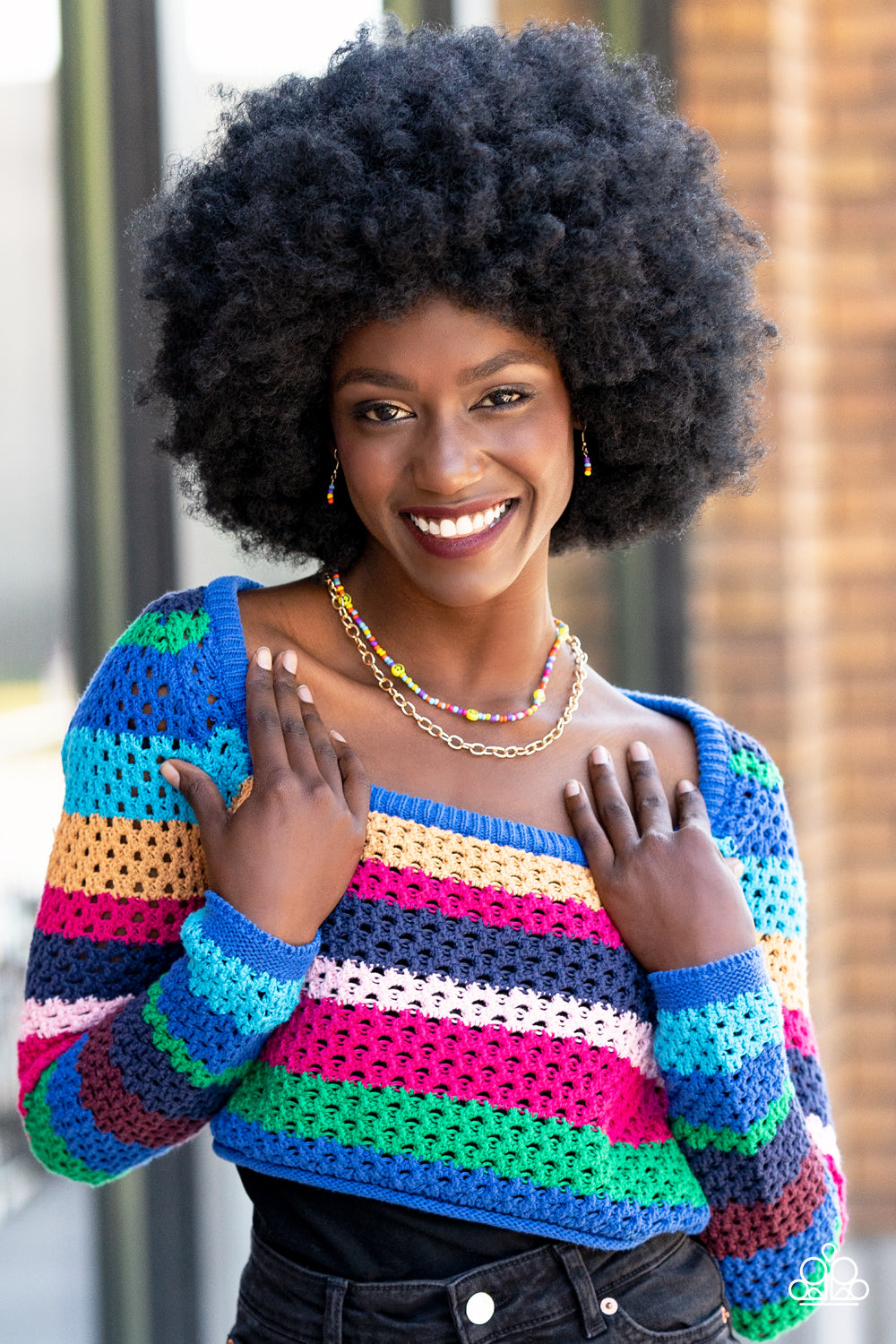 Paparazzi - Happy Looks Good on You - Multi Necklaces #1569