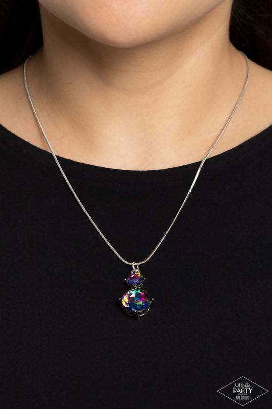 Paparazzi - Top Dollar Diva - Multi Necklaces  #O/DN02