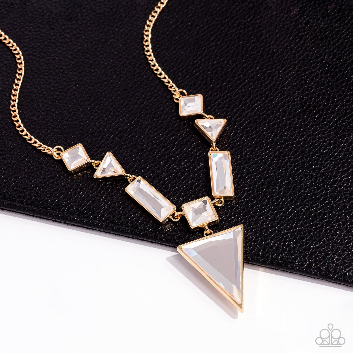 Paparazzi - Fetchingly Fierce - Gold Necklaces #2160