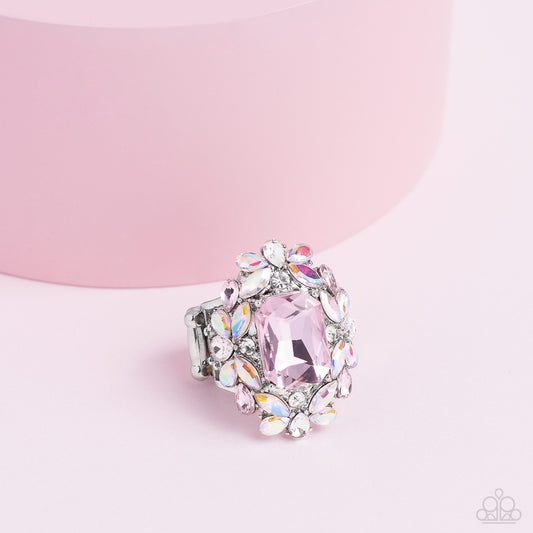 Paparazzi - Dynamic Diadem - Pink Rings #R119