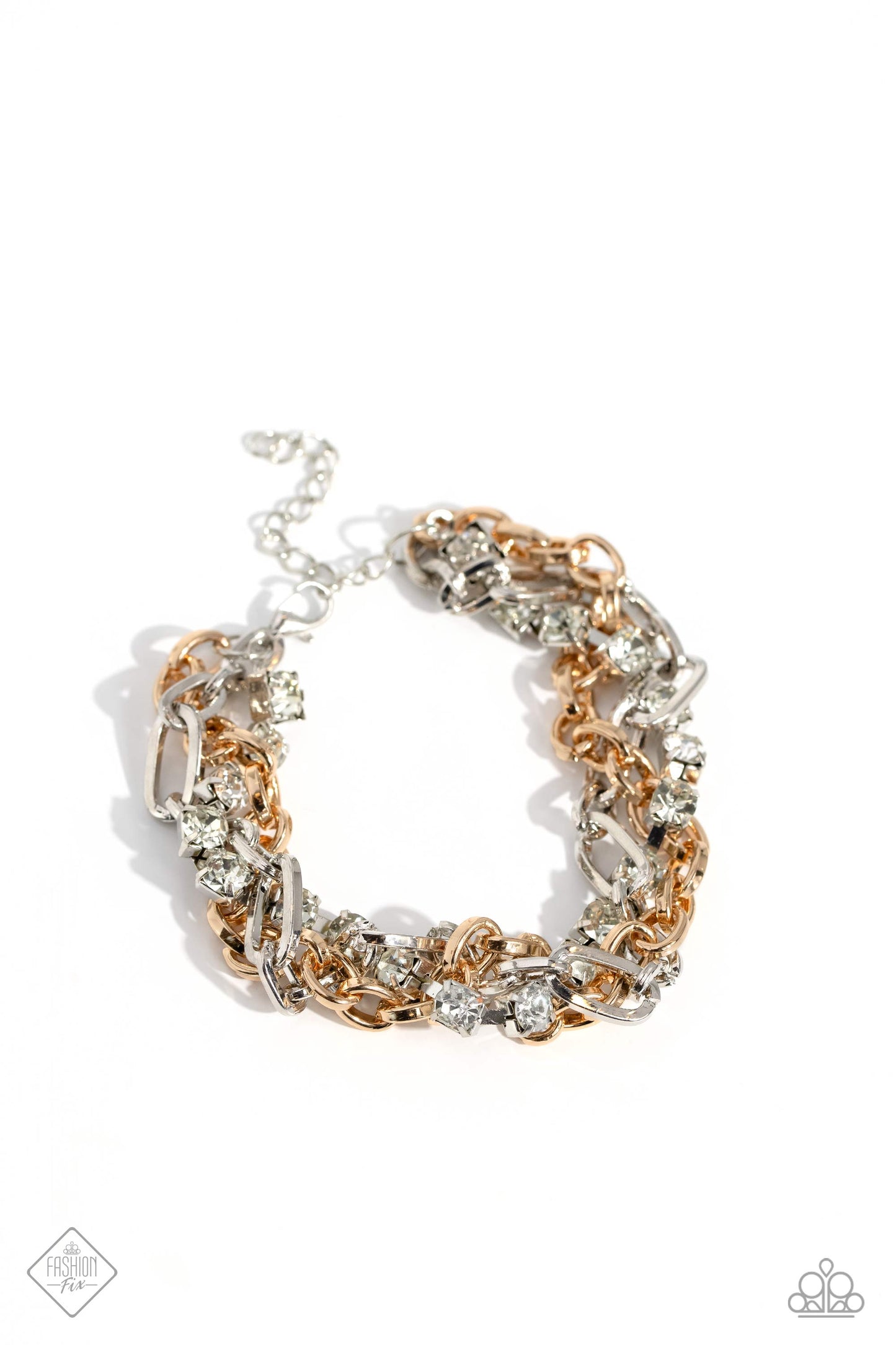Paparazzi - Two-Tone Taste - Multi Bracelet #1241