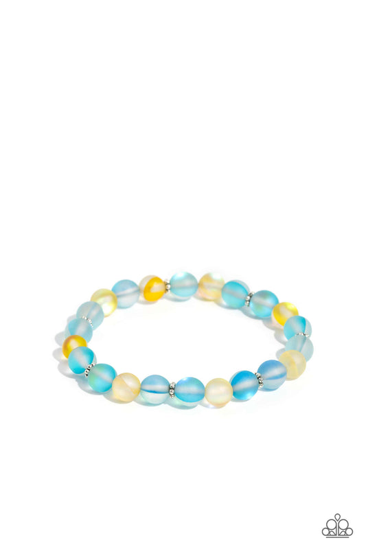 Paparazzi - Clear Craze - Blue Bracelets #1034