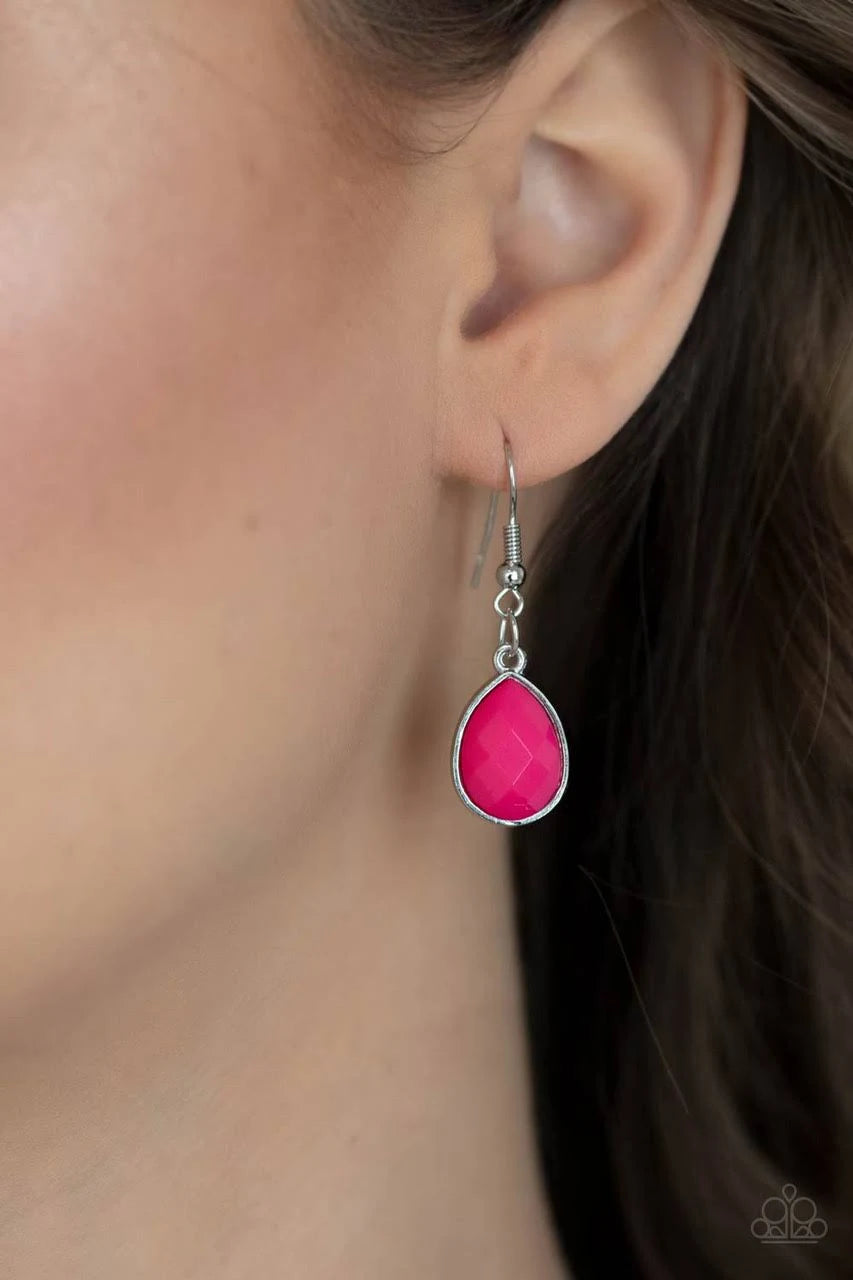 Paparazzi - Mystical Mirage - Pink Necklaces #0028