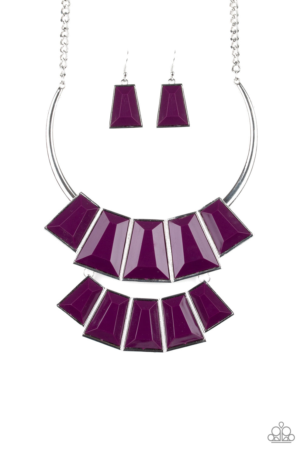 Paparazzi - Lions, TIGRESS, and Bears - Purple Necklaces #0083