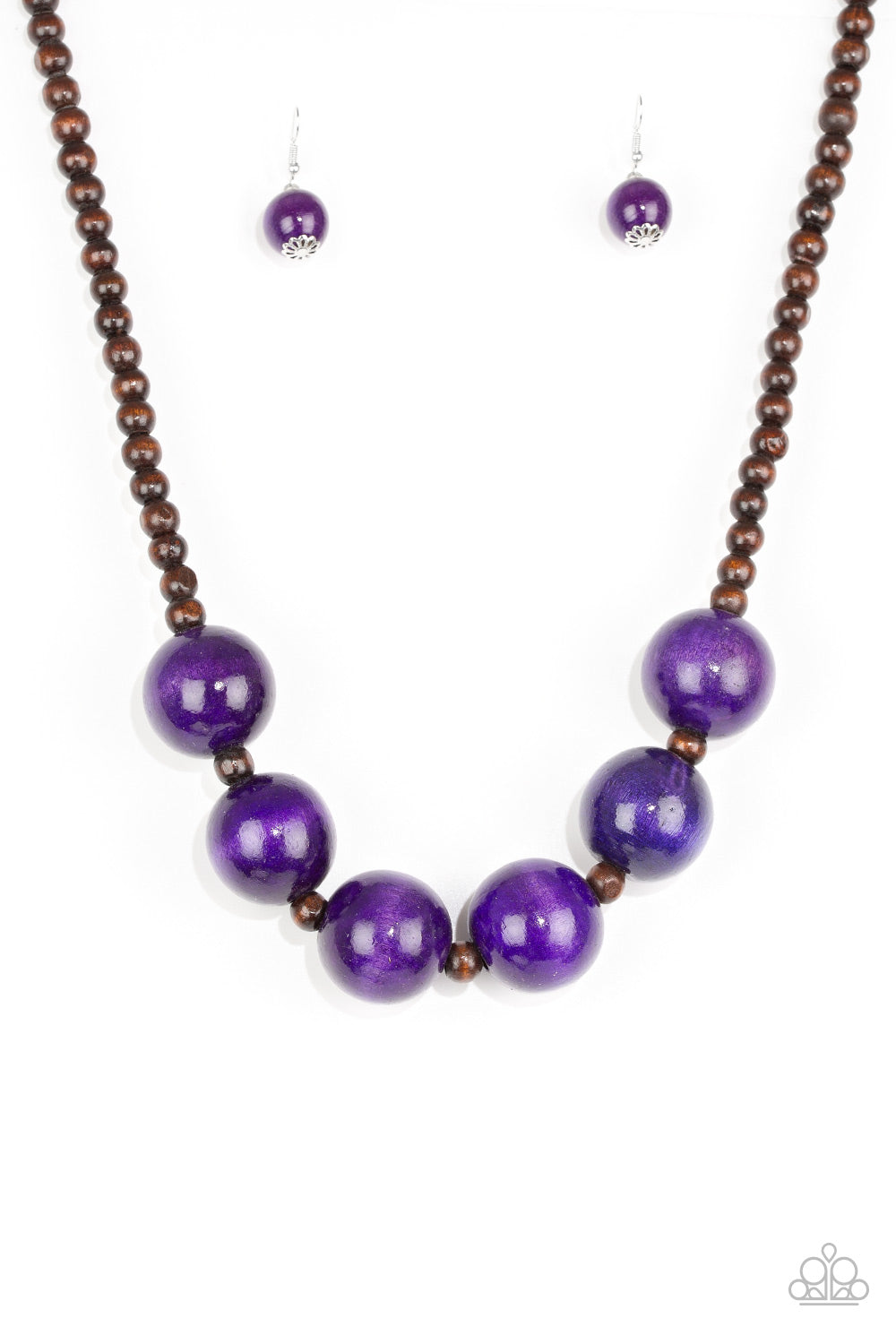 Paparazzi - Oh My Miami - Purple Necklaces #2163