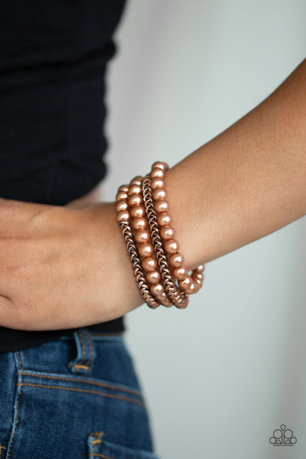 Paparazzi - Industrial Incognito - Copper Bracelet #B166