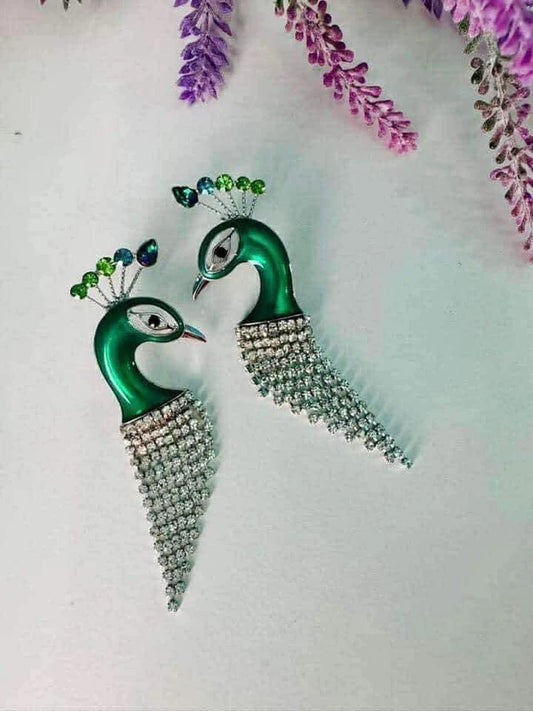 Paparazzi - Pampered Peacock -  Multi Earrings #2438
