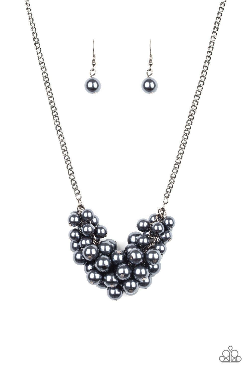 Paparazzi - Grandiose Glimmer - Black Necklaces  #2125