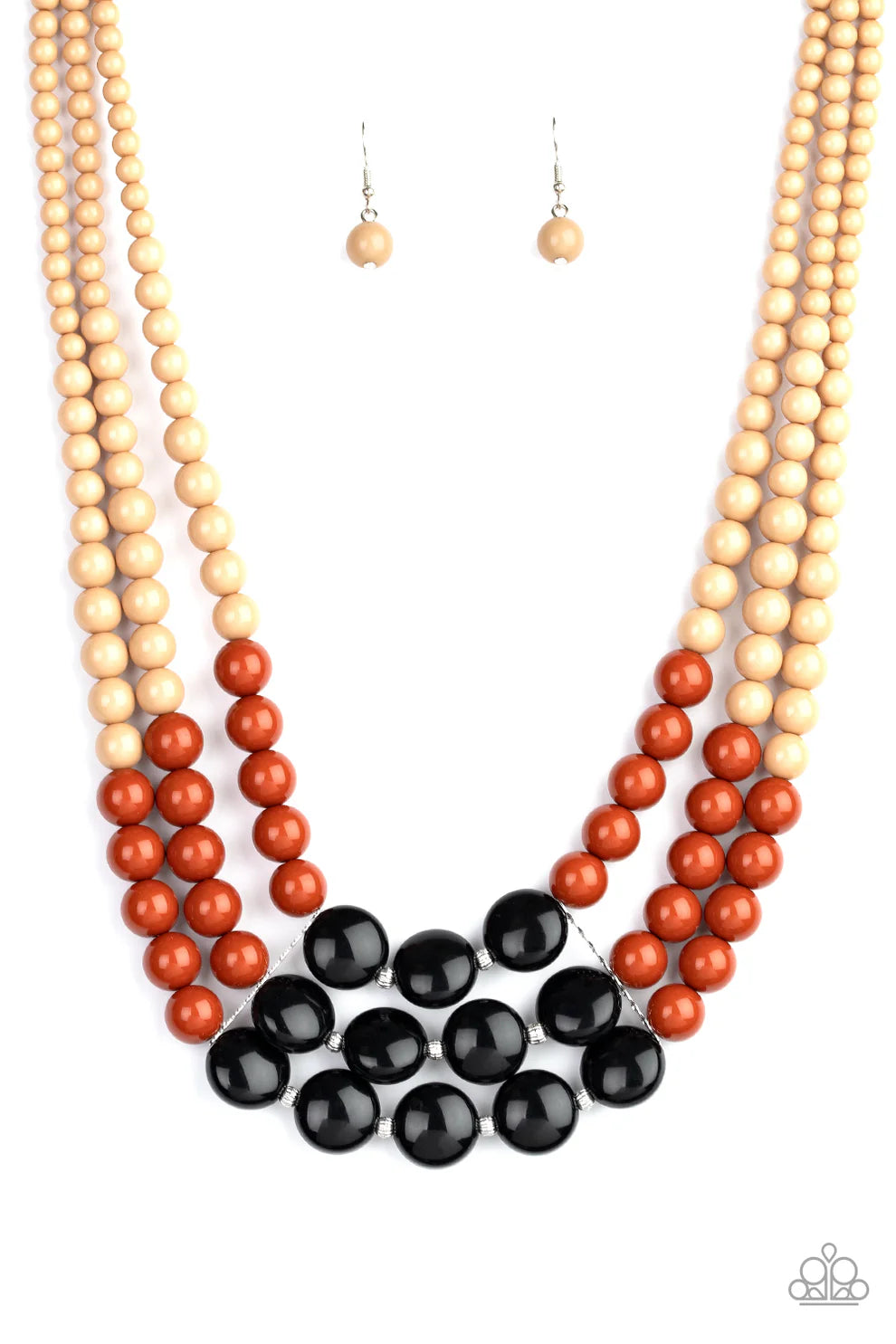 Paparazzi - Beach Bauble - Multicolor Necklace N#100