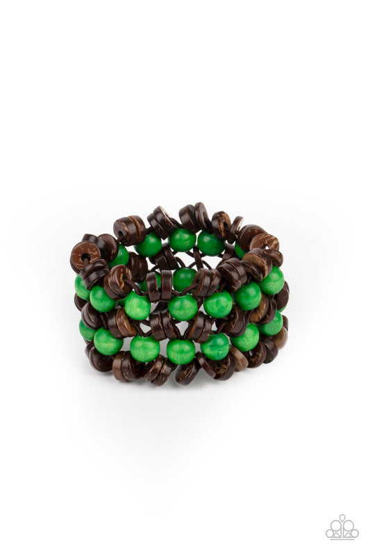 TPaparazzi - Tahiti Tourist - Green Bracelets #B/008