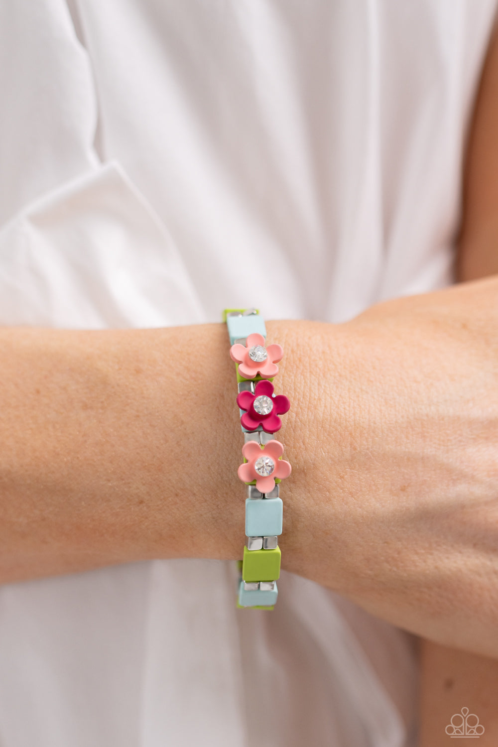 Paparazzi - Sincerely Springtime - Multi Bracelet  #B175