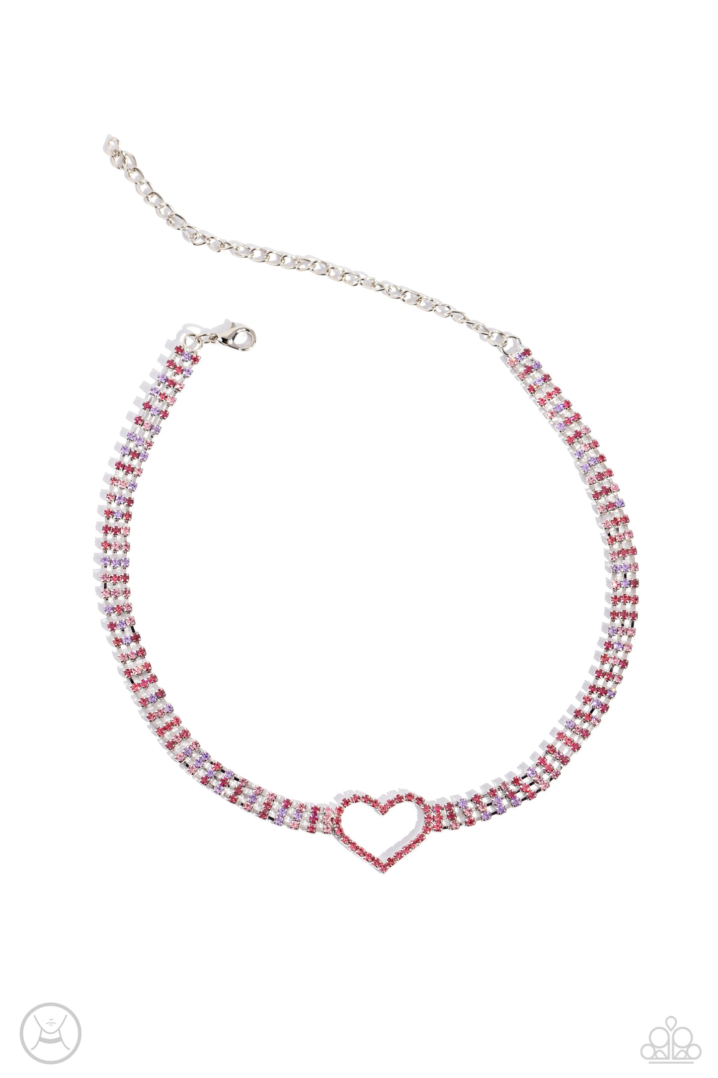 Paparazzi - Rows of Romance - Pink Necklaces  #1418