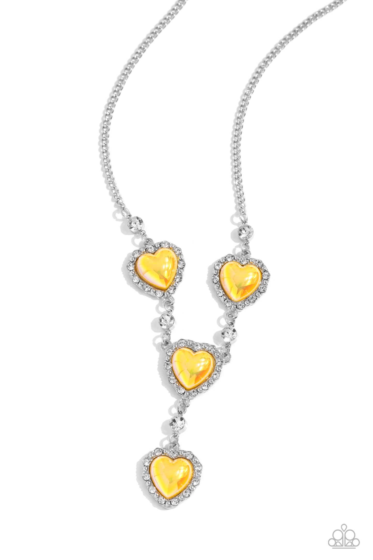 Paparazzi - Stuck On You - Yellow Necklaces #1309