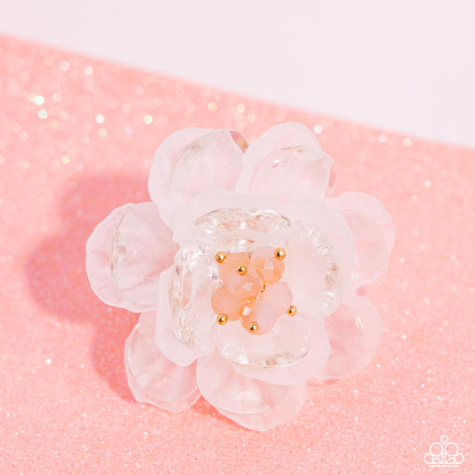 Paparazzi - Petal Privilege - White Ring  #R140