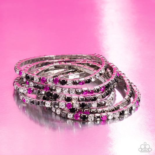 Paparazzi - Rock Candy Range - Multi Bracelets  #0546