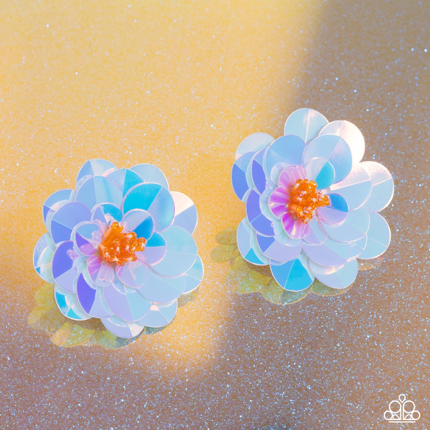 Paparazzi - Floating Florals - Multi Earrings  #2231