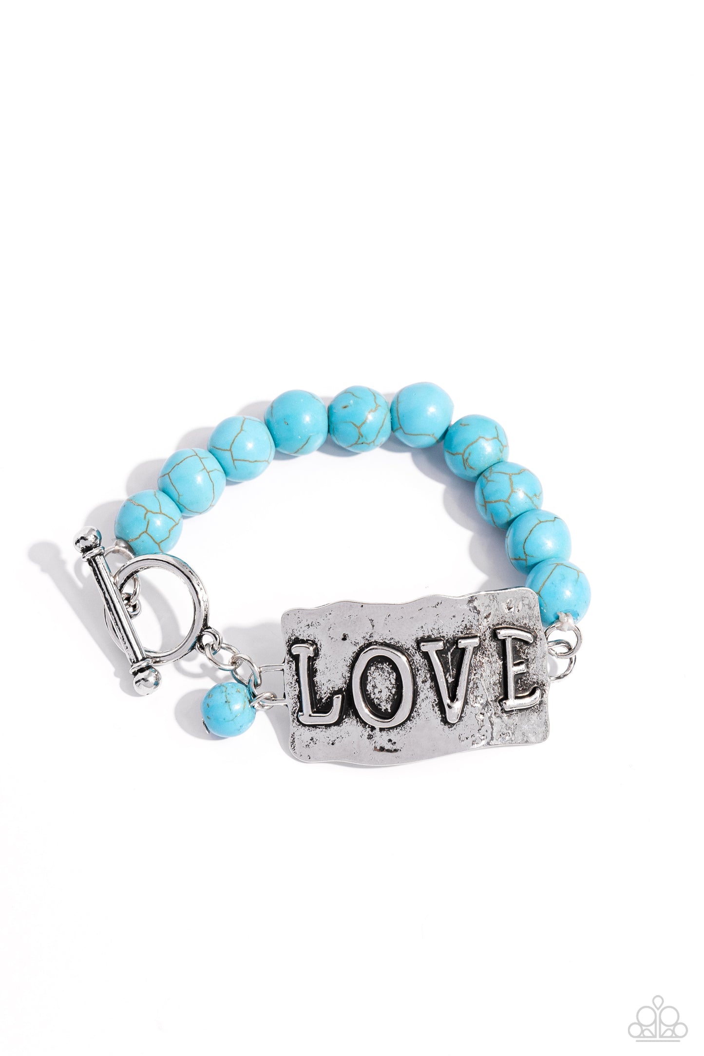 Paparazzi - Lovely Stones - Blue Bracelet  #B161