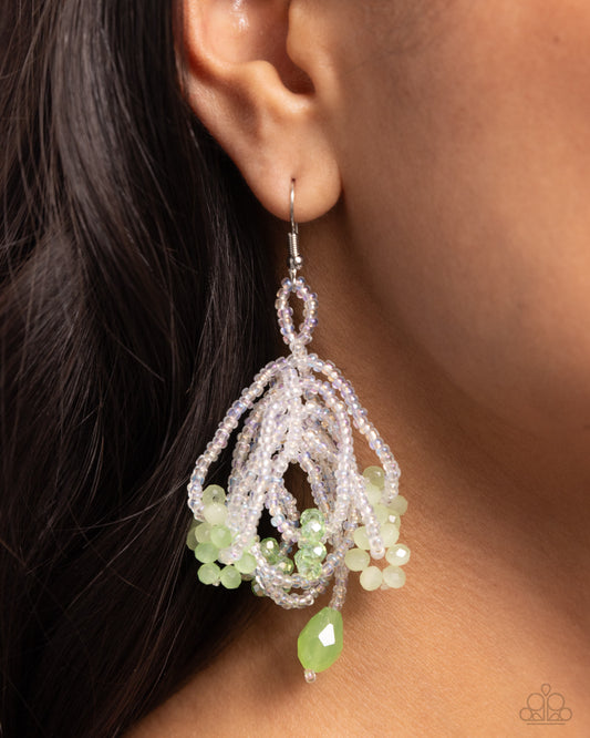 Paparazzi - Botanical Bundle - Green Earrings  #2274