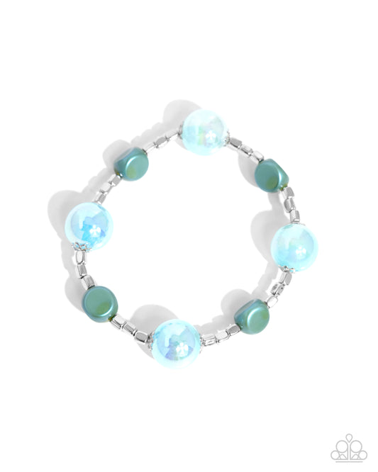 Paparazzi - Malibu Model - Blue Bracelet  #B167