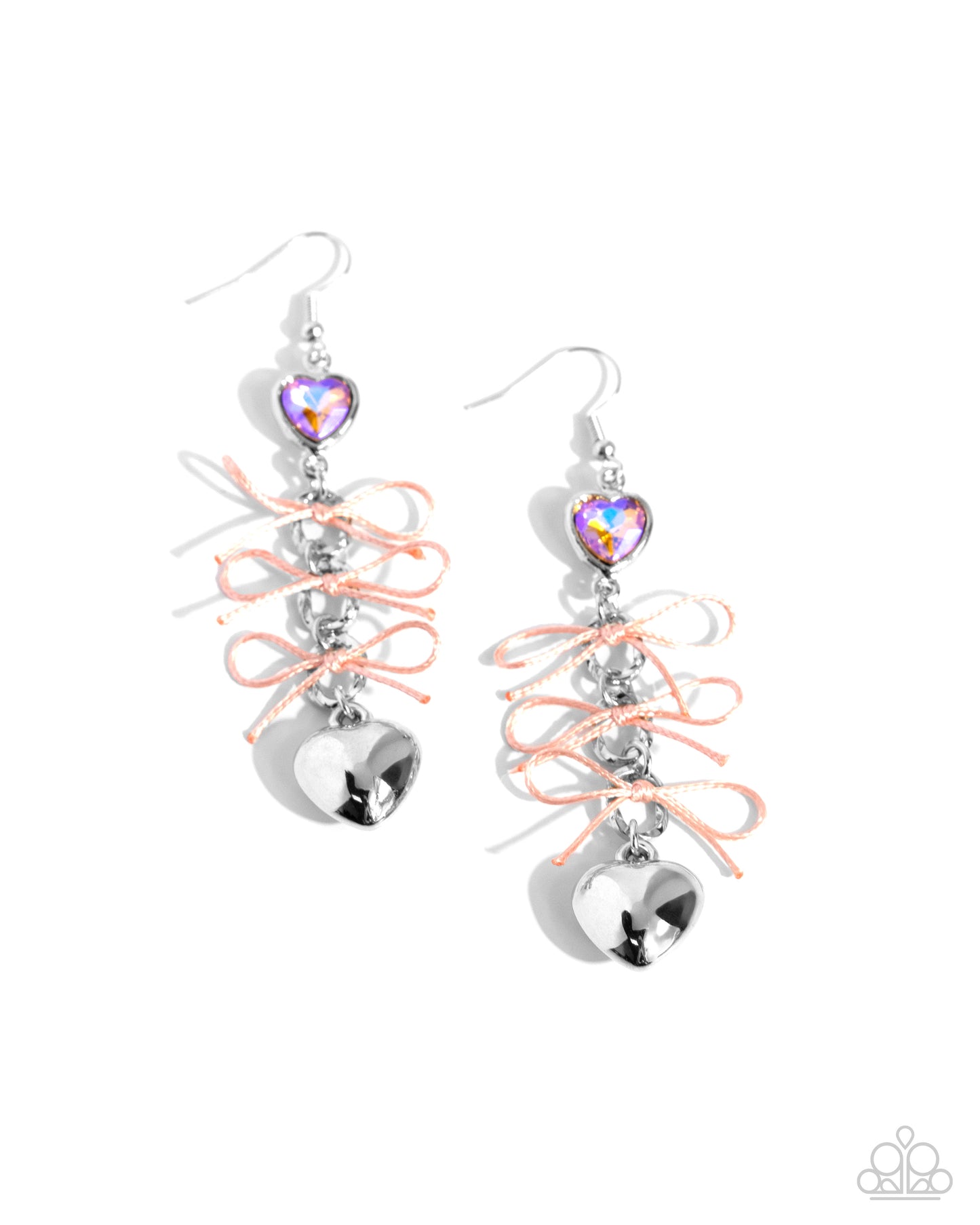 Paparazzi - K-Pop Keepsake - Orange Earrings  #2466