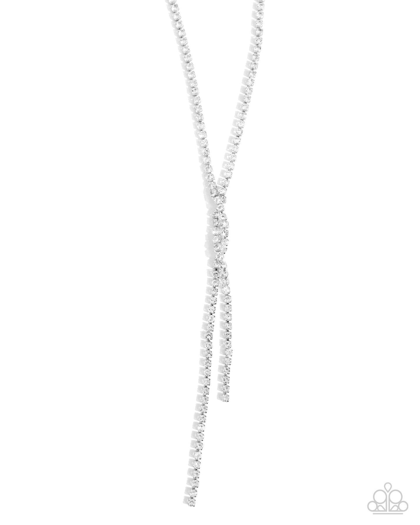 Paparazzi - Timeless Team - White Necklaces #2387