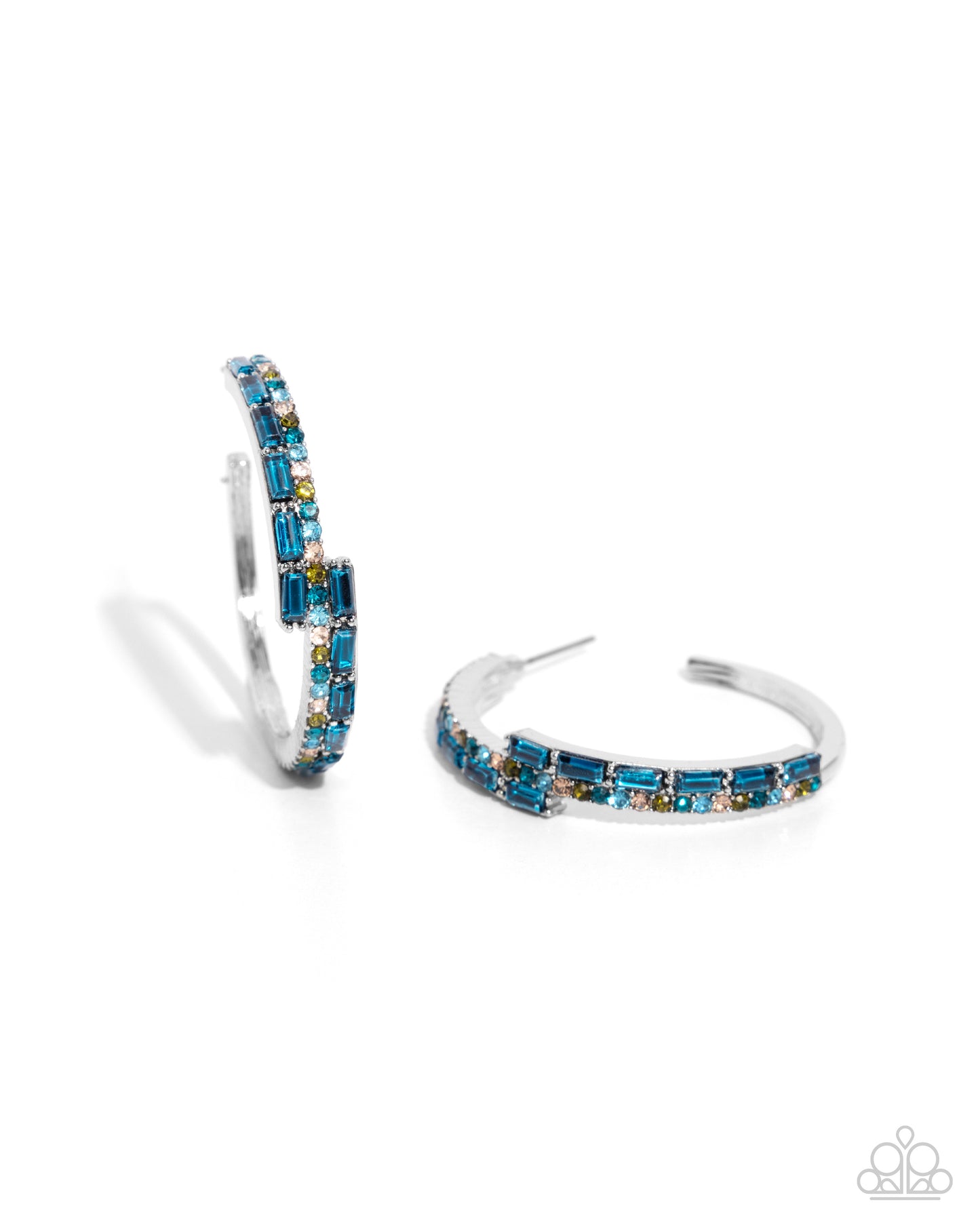 Paparazzi - Ritzy Reputation - Blue Earrings #0851