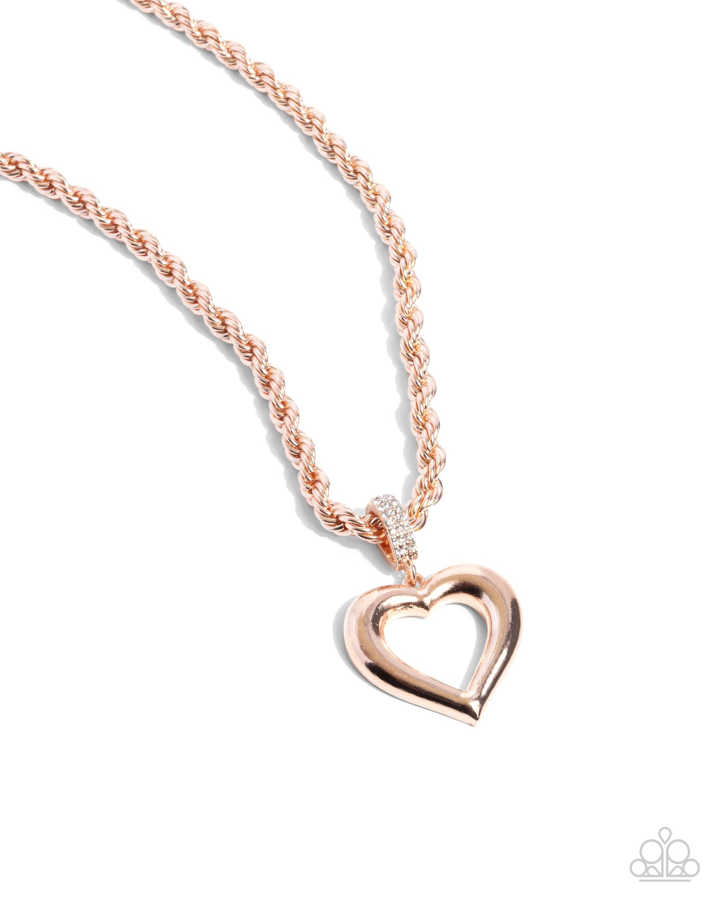 Paparazzi - Admirable Academy - Rose Gold Necklace #2385