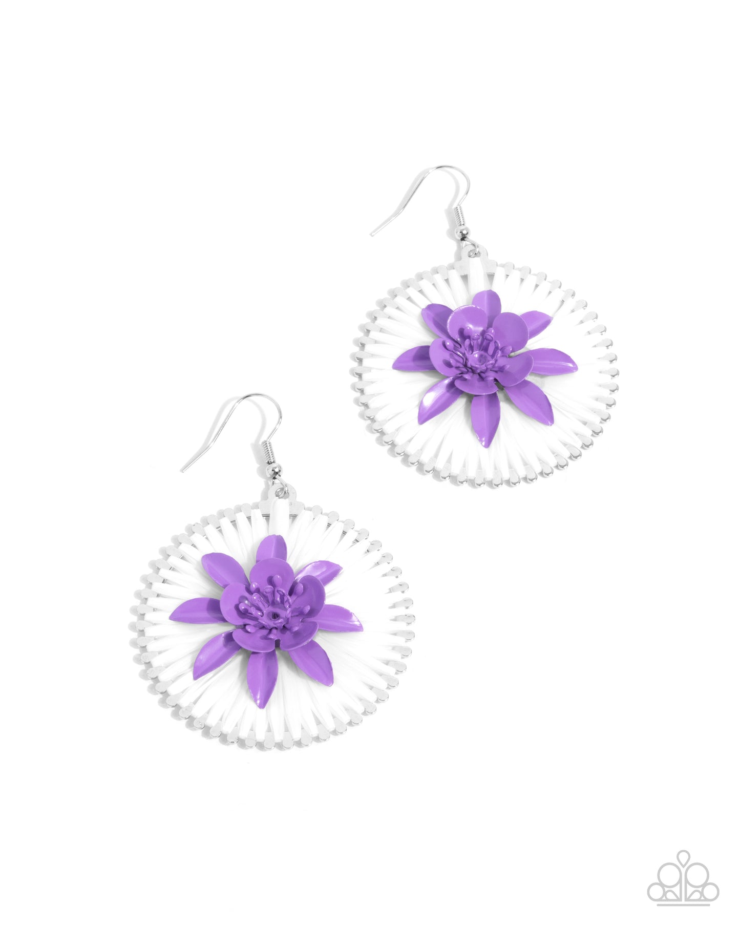 Paparazzi - Dancing Daydream - Purple Earrings  #0695