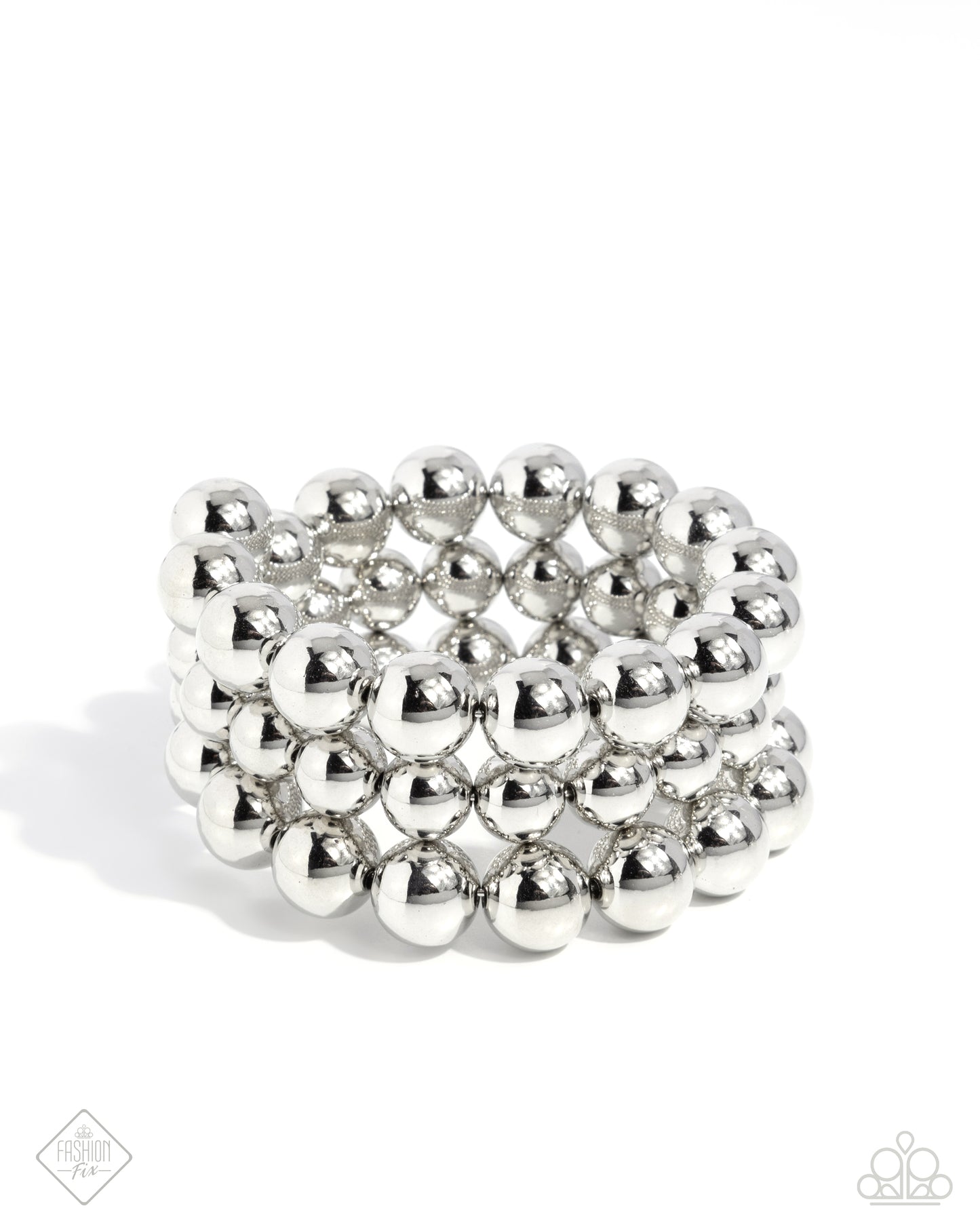 Paparazzi - Refreshing Raindrops - Silver Bracelets #B189