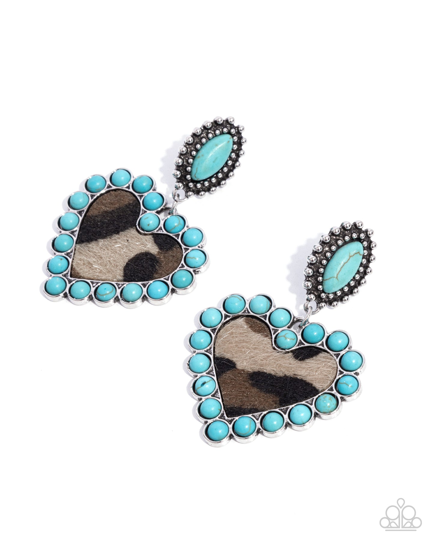 Paparazzi - Whimsical Wrangler - Blue Earrings #2404