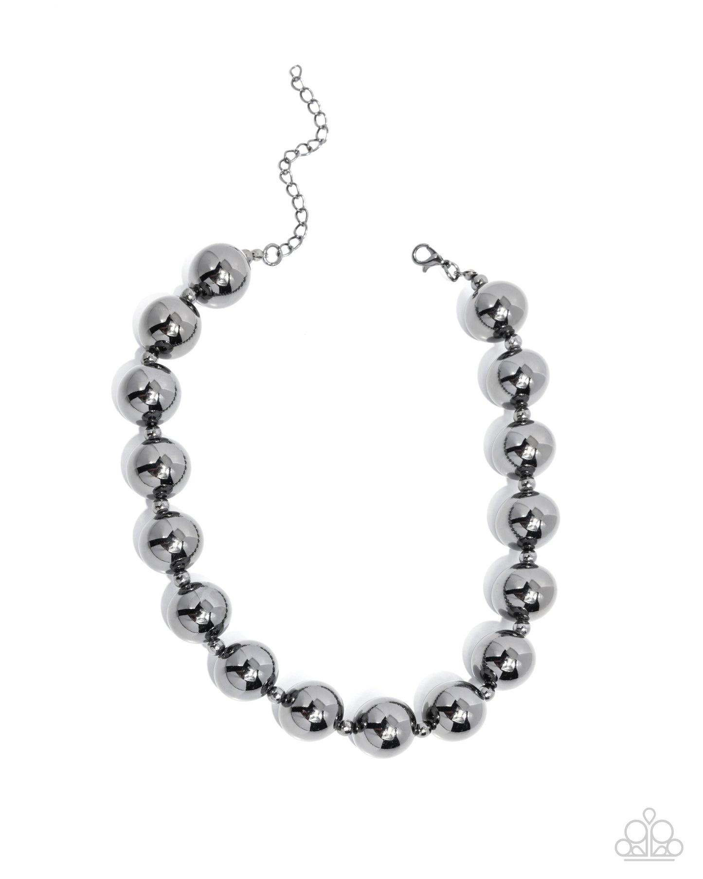 Paparazzi - Flattery Will Get You Everywhere - Black Necklaces #N520