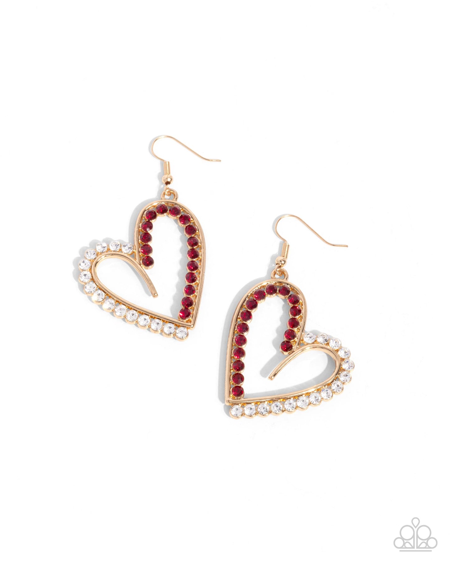 Paparazzi - Tender Tendency - Gold Earrings #1936