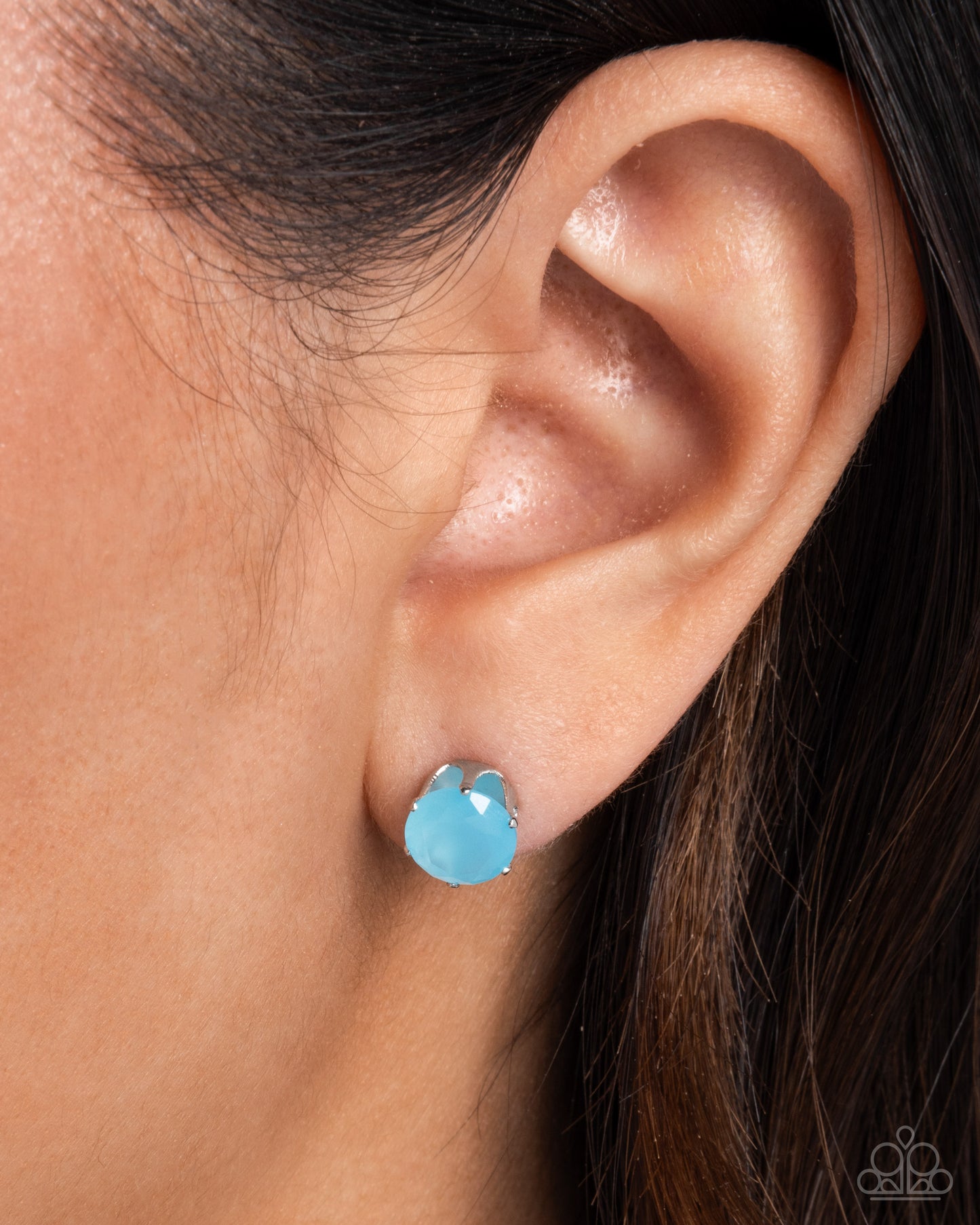 Paparazzi - Simply Sublime - Blue Earrings  #2449