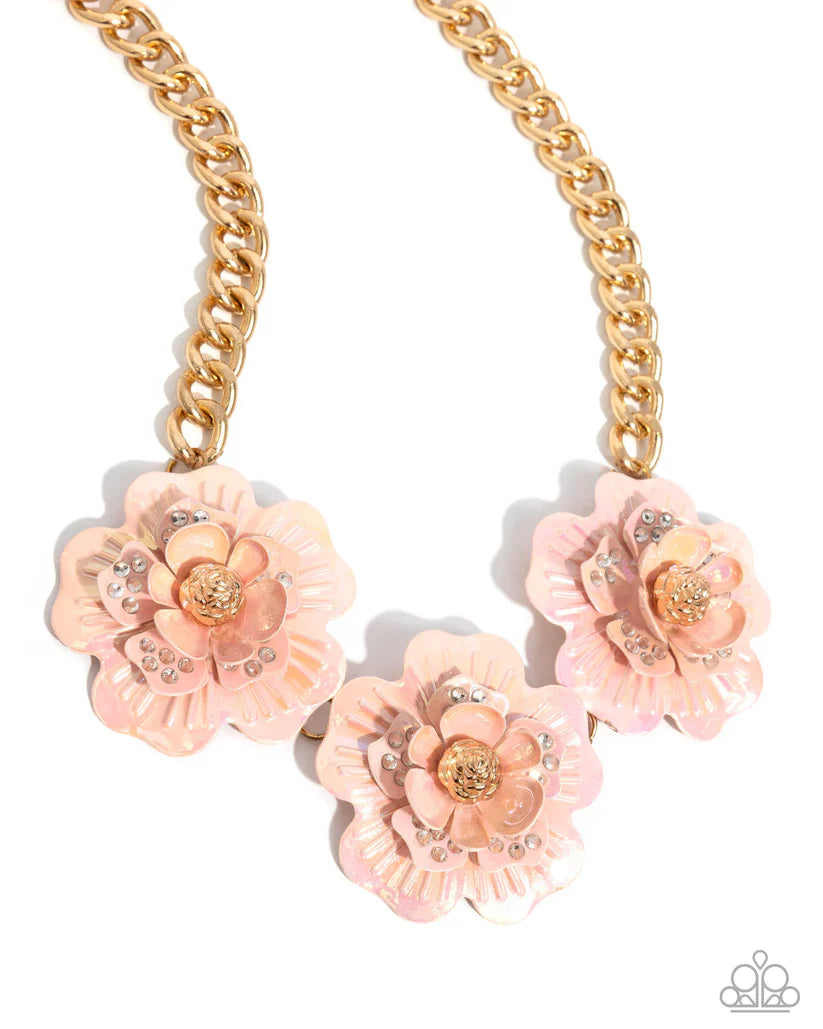 Paparazzi - Gala Genre - Pink Necklace #0138