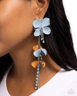 Paparazzi - Capitol Chic - Blue Earrings #2420