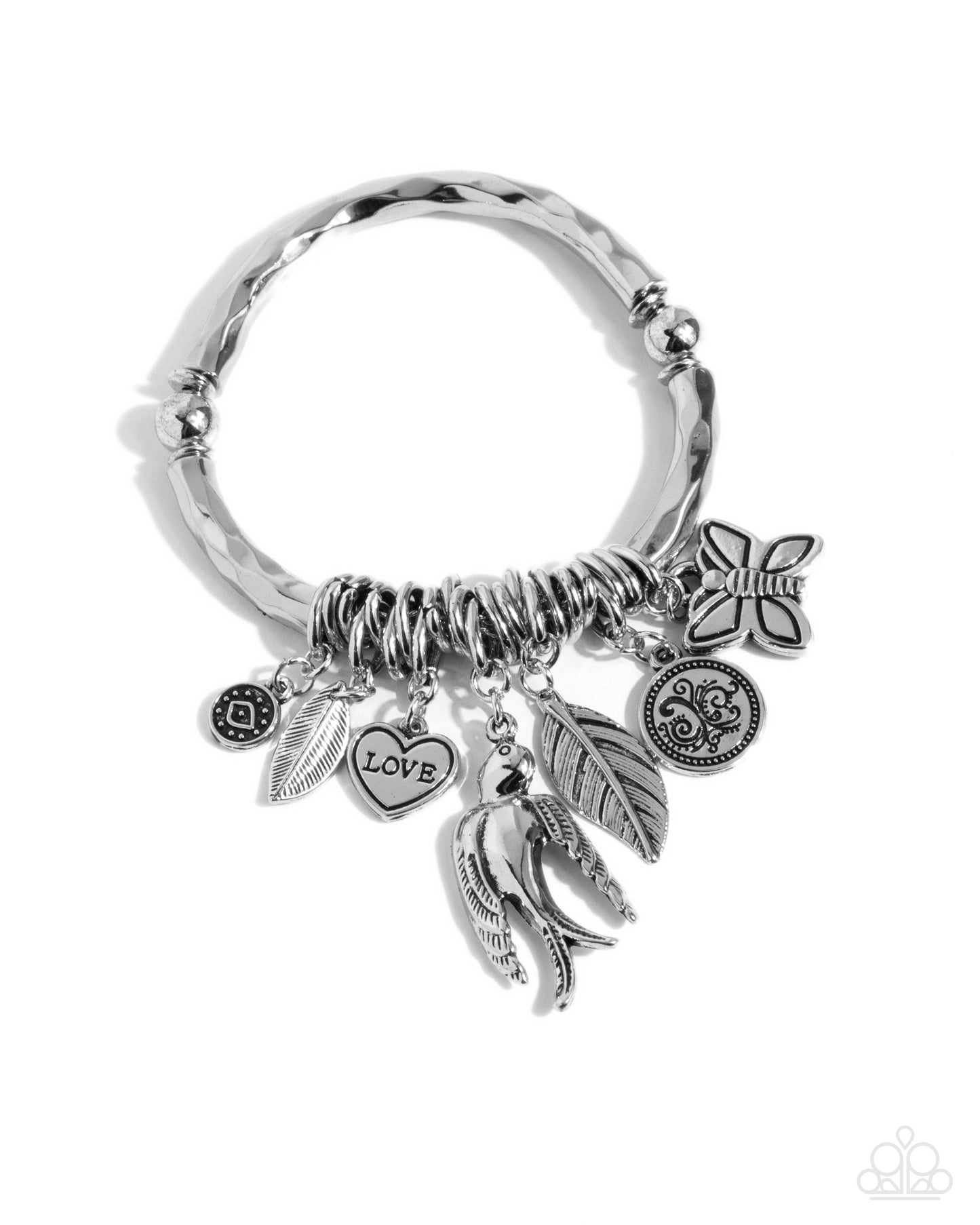 Paparazzi - Wild and Scenic - Silver Bracelets  #B242